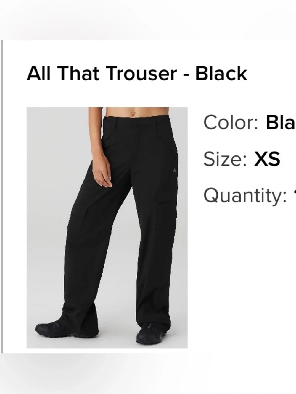 ALO Yoga All That Trouser - Black